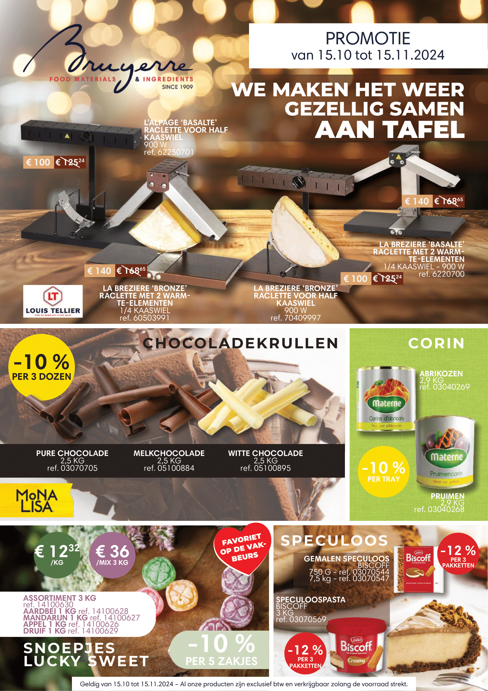 Sweet/Snacking Deals Oktober 2024